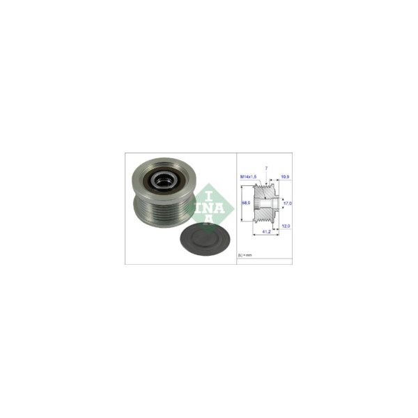 Over-Running Alternator Pulley image